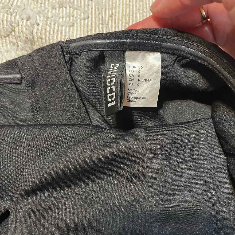 H&M Black Strapless Cocktail Dress - (they don’t make it anymore!!) - Picture 12 of 12